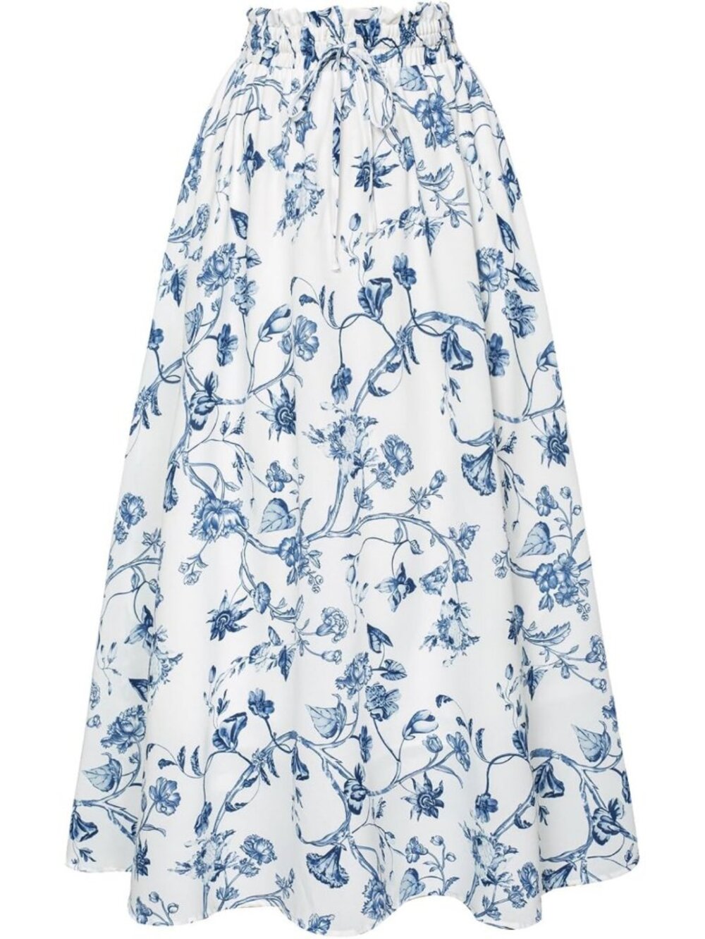 Floral Maxi Skirt for Women - Summer Victorian Style Long Skirt, Boho Chic